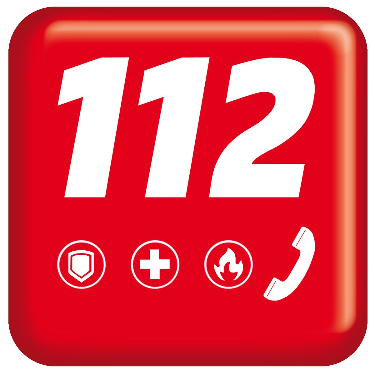 het noodnummer 112