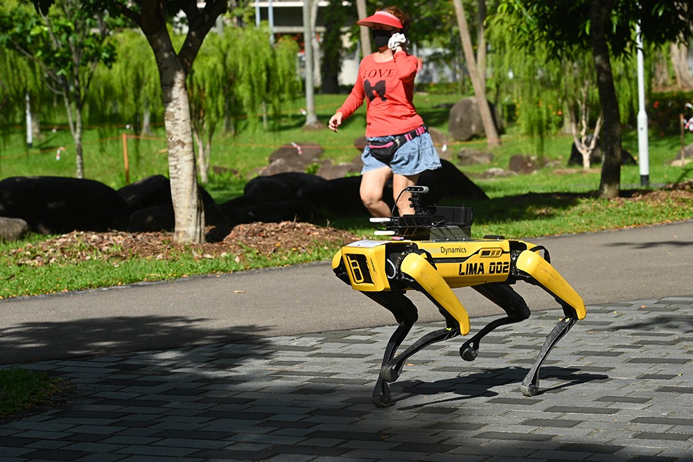 robot op poten