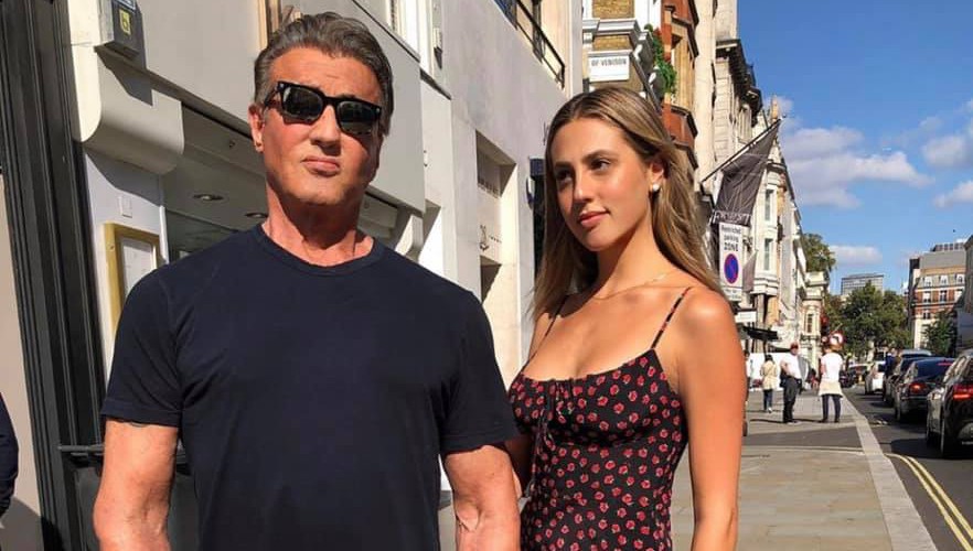 Sylvester Stallone en zijn dochter
