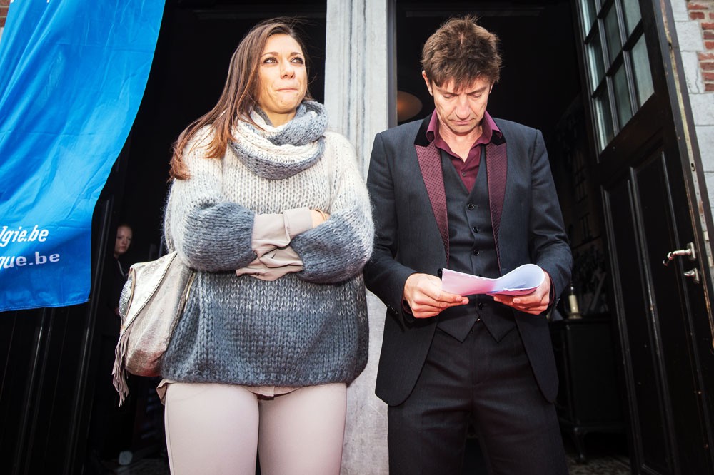 Koen  Wauters en Valerie De Booser