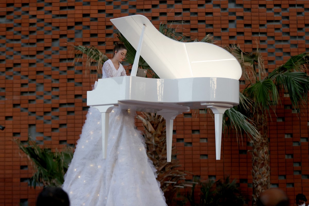 zwevende piano