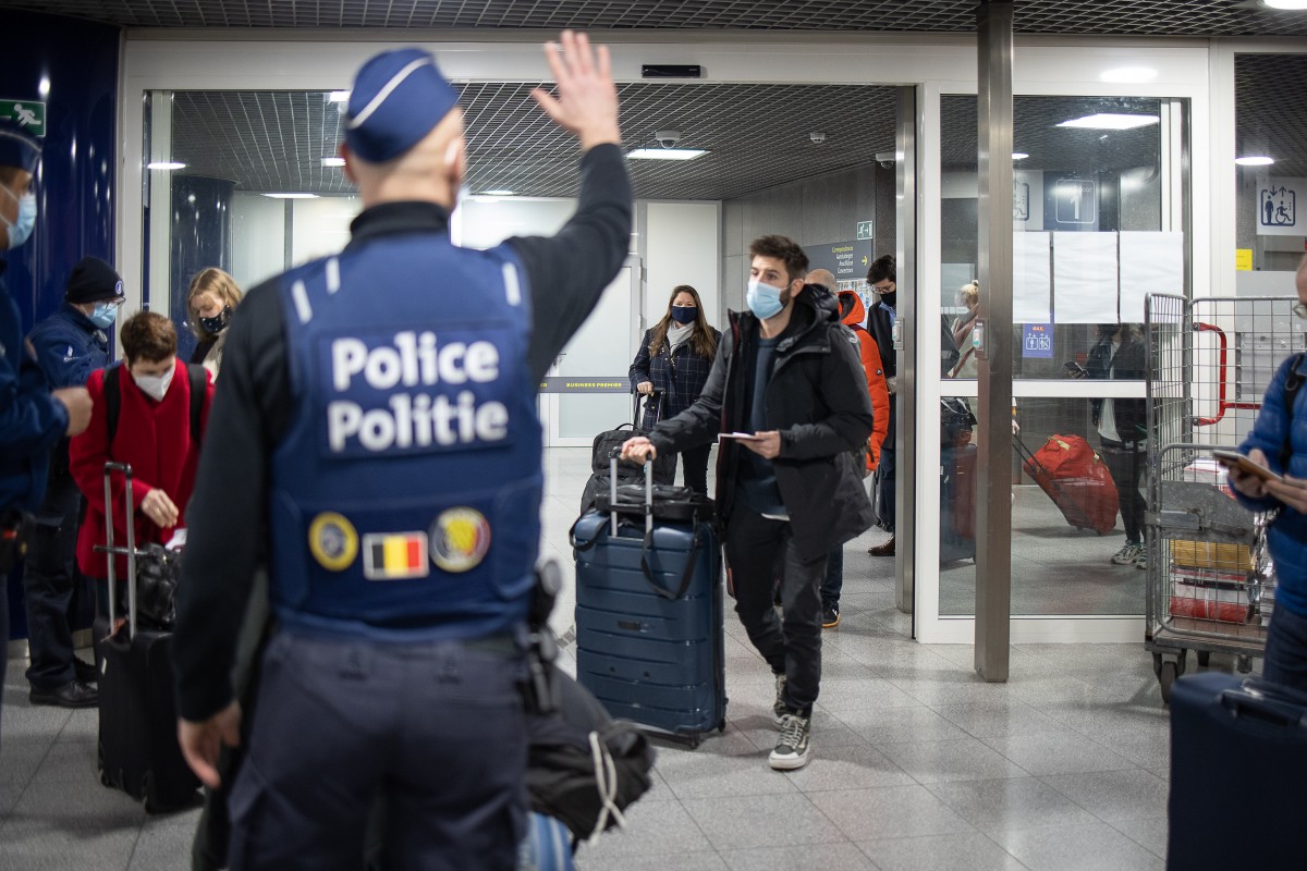 controle van reizigers