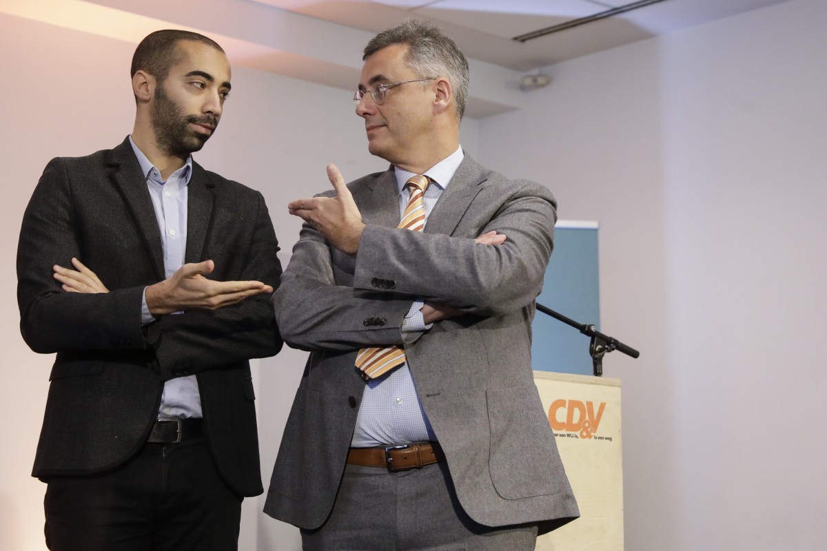 Sammy Mahdi en Joachim Coens