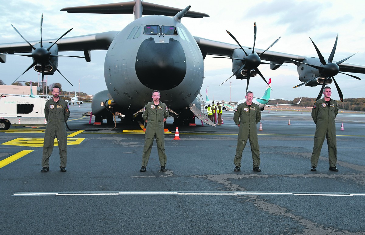 het vliegtuig Airbus M4000