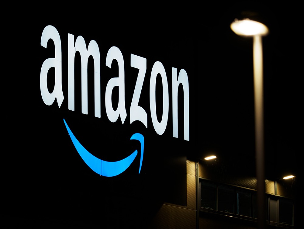 een gebouw van Amazon