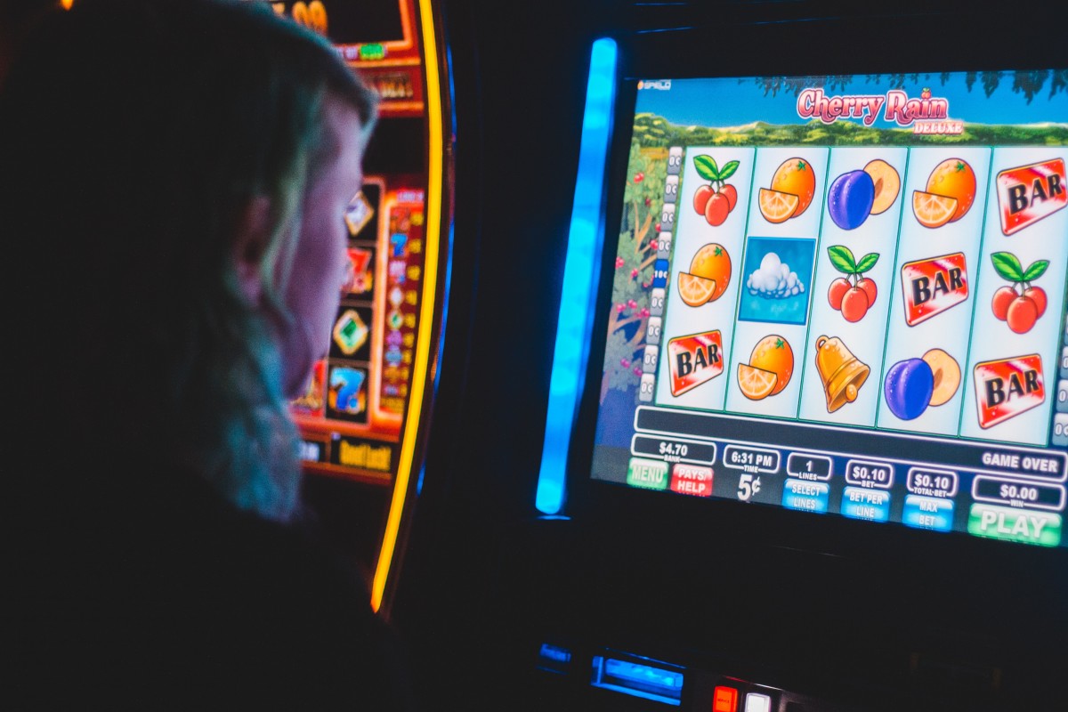 in een casino