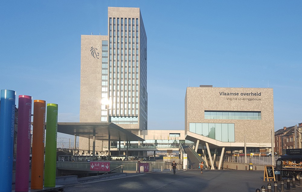 Virginie Lovelinggebouw in Gent