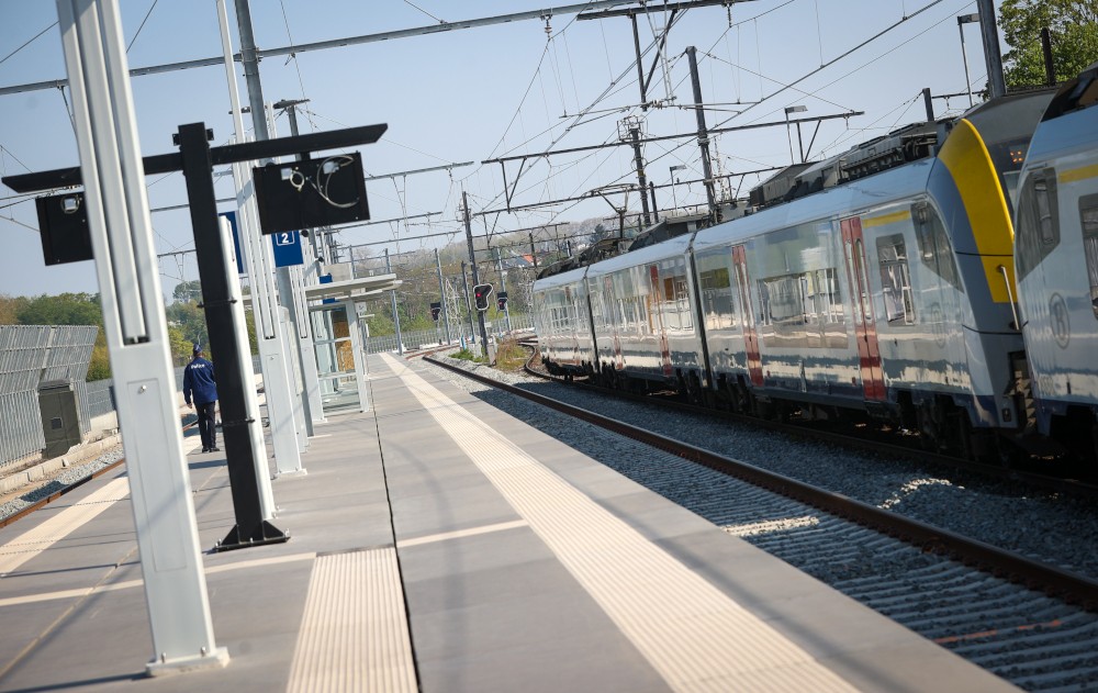 een station