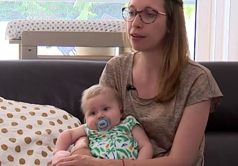 Pia en haar mama