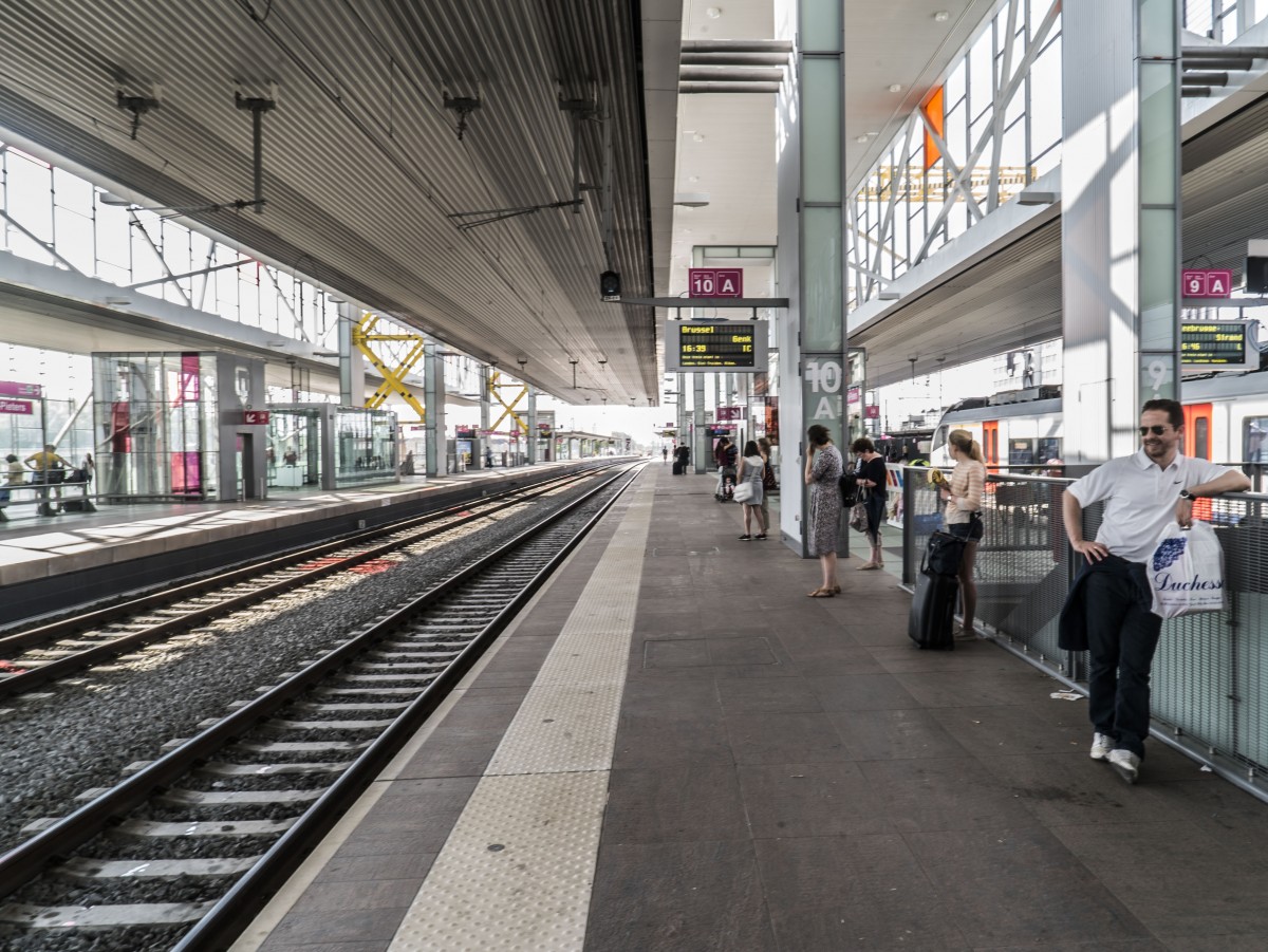 een spoorweg