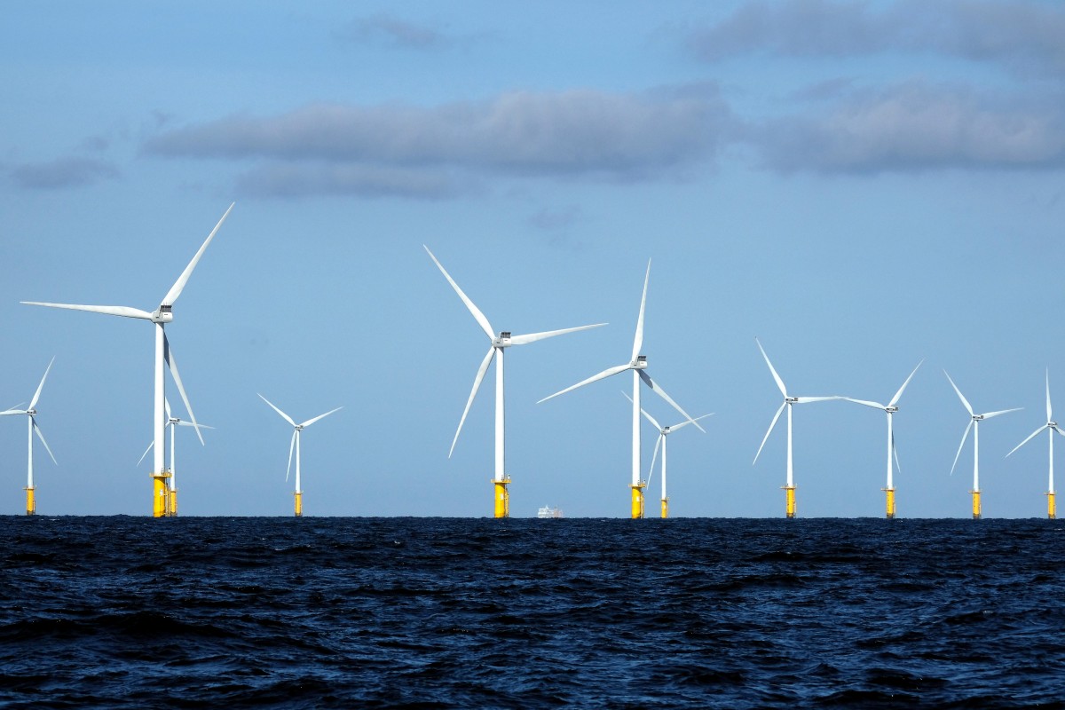 windmolens op zee