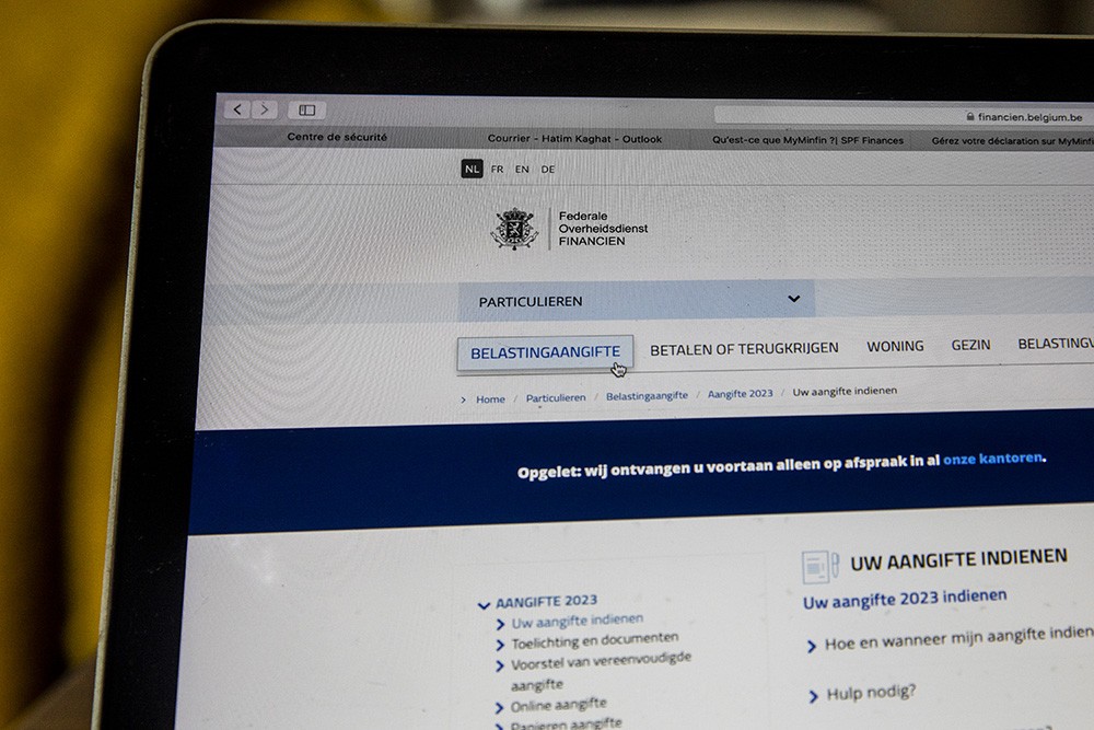 website belastingen