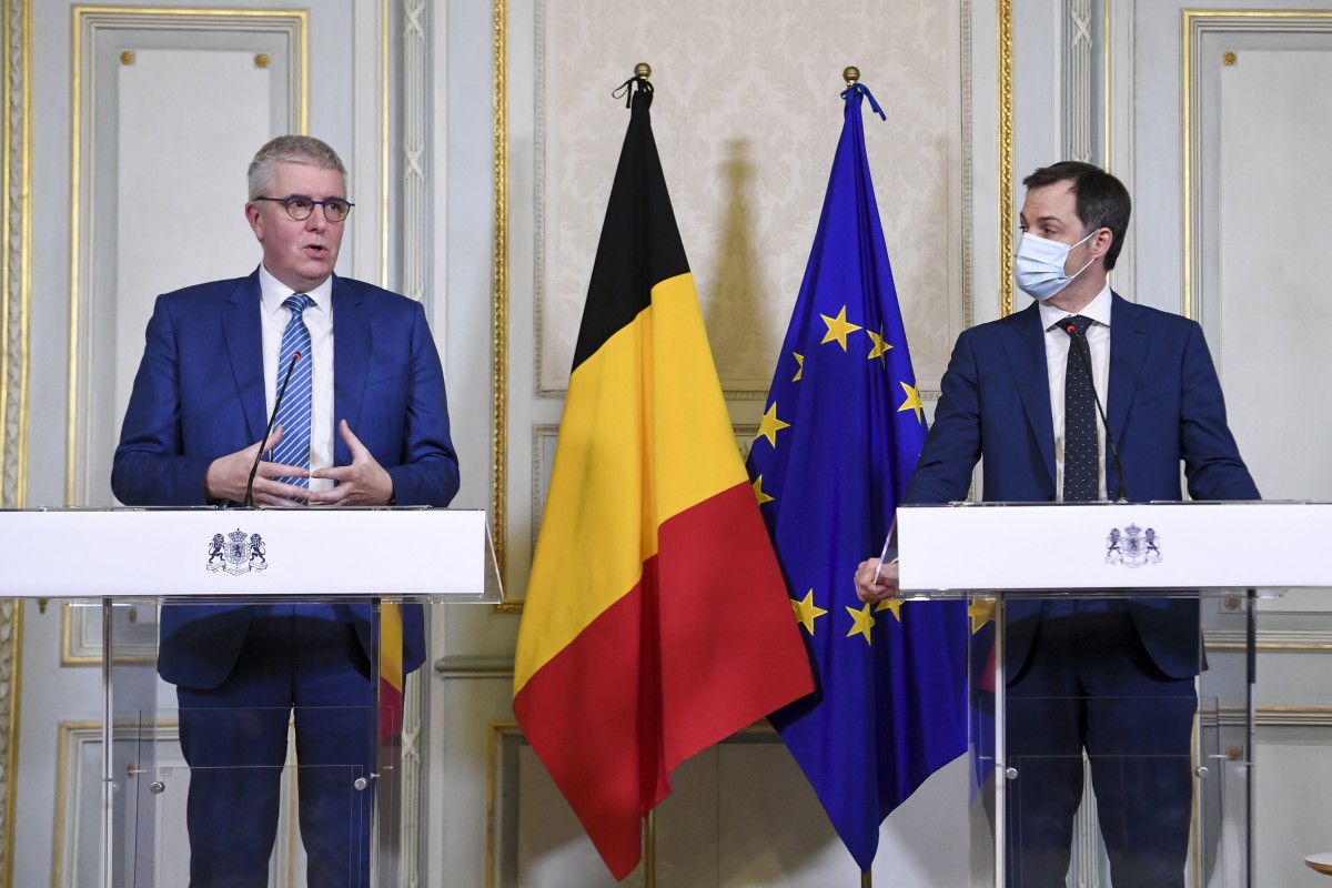 Pieter Timmermans en Alexander De Croo