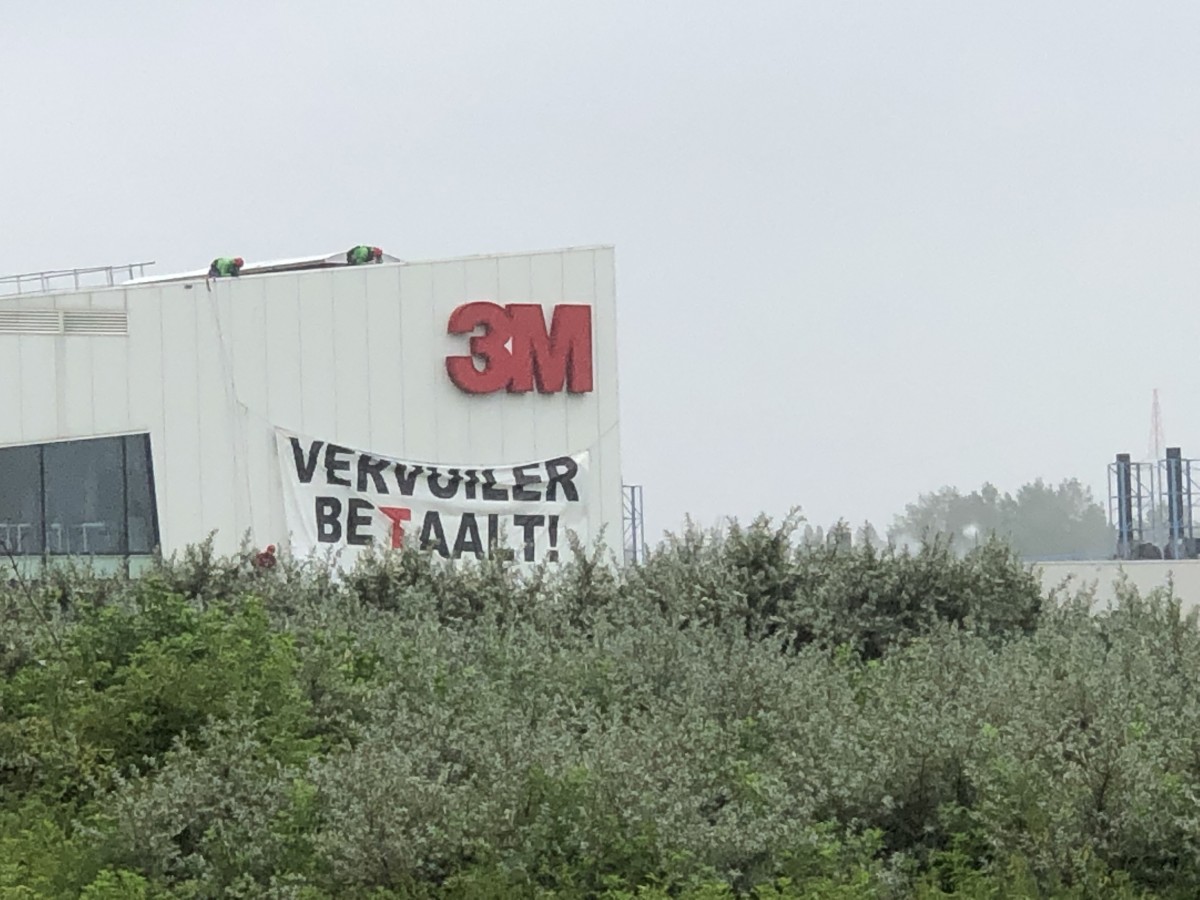 een gebouw van 3M
