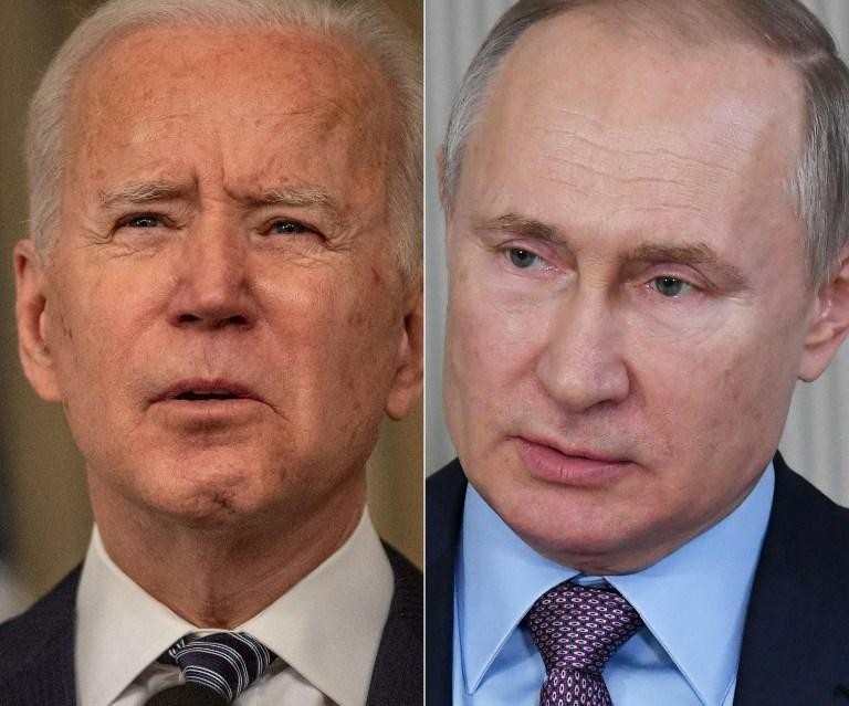 president Biden en president Poetin