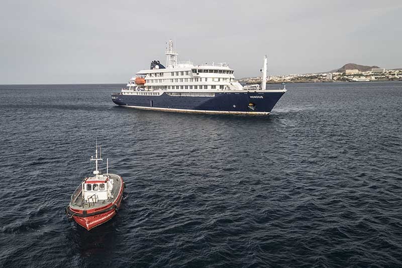 Hondius schip