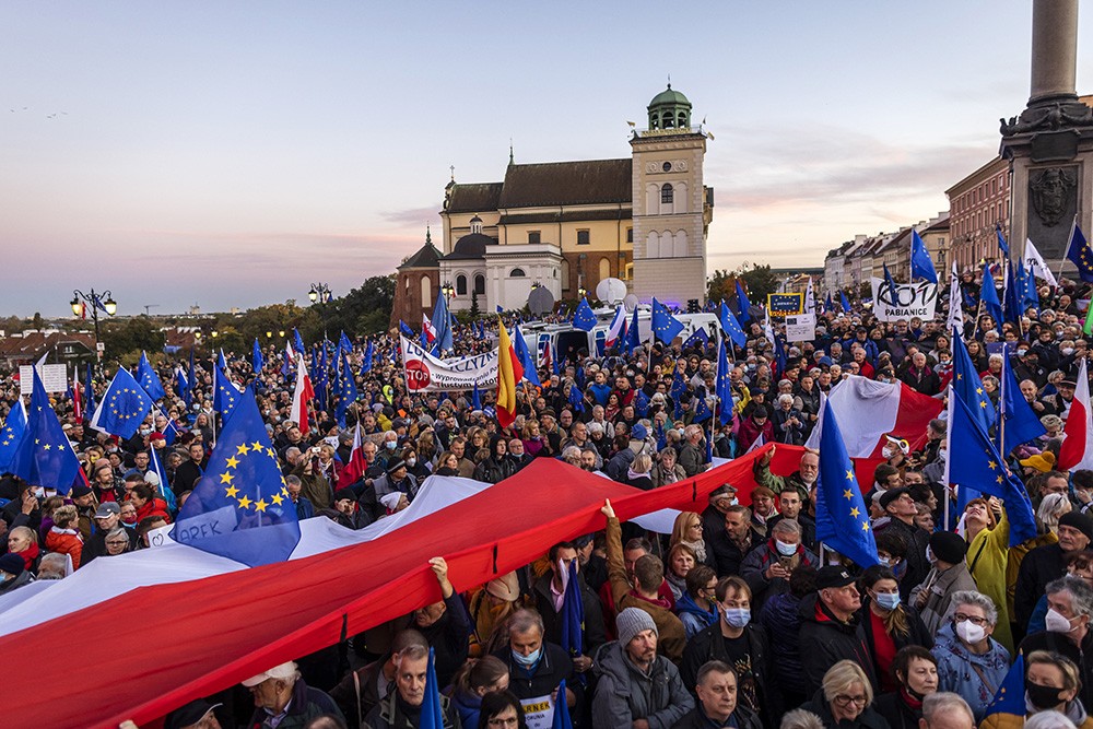 Polen protest