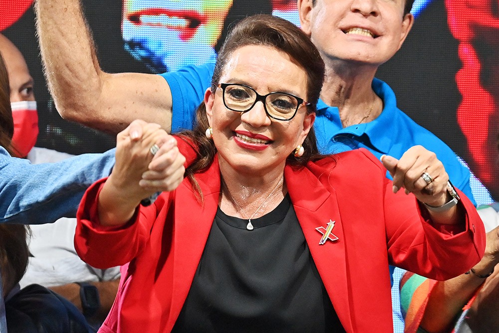 Xiomara Castro in Honduras