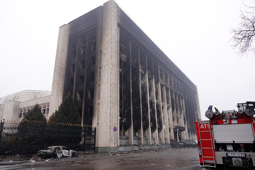een gebouw in Kazachstan