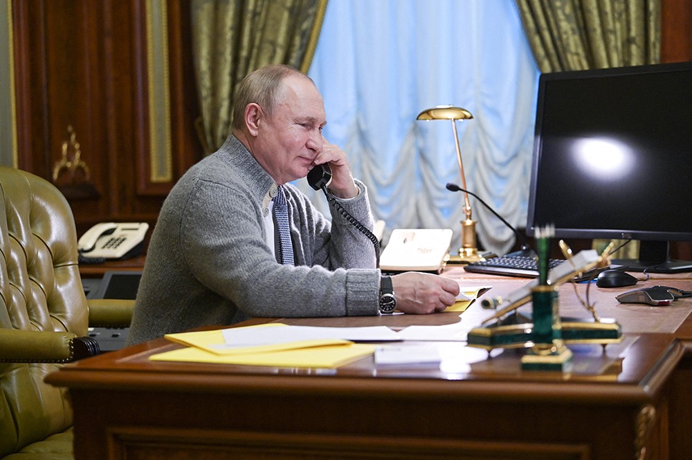 de Russische president Vladimir Poetin