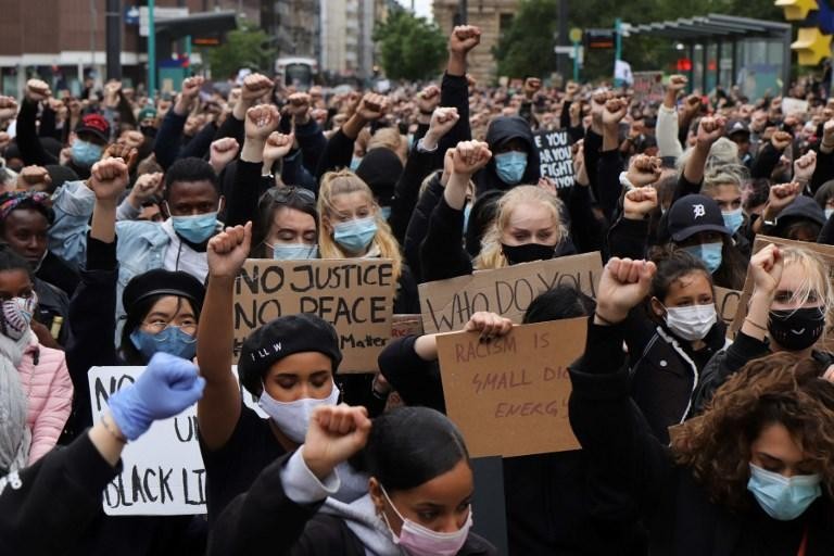 Protest in Duitsland