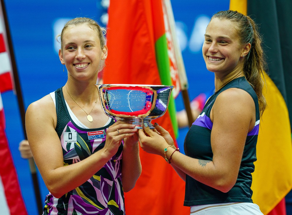 Elise Mertens en Aryna Sabalenka