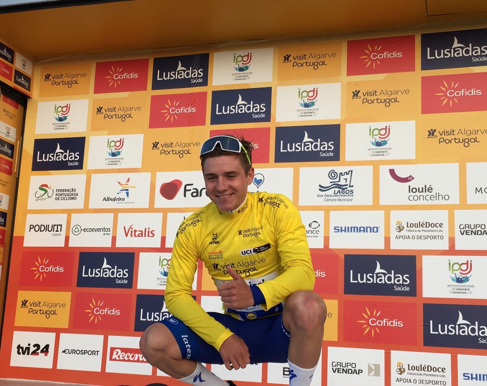 Remco Evenepoel in de Algarve