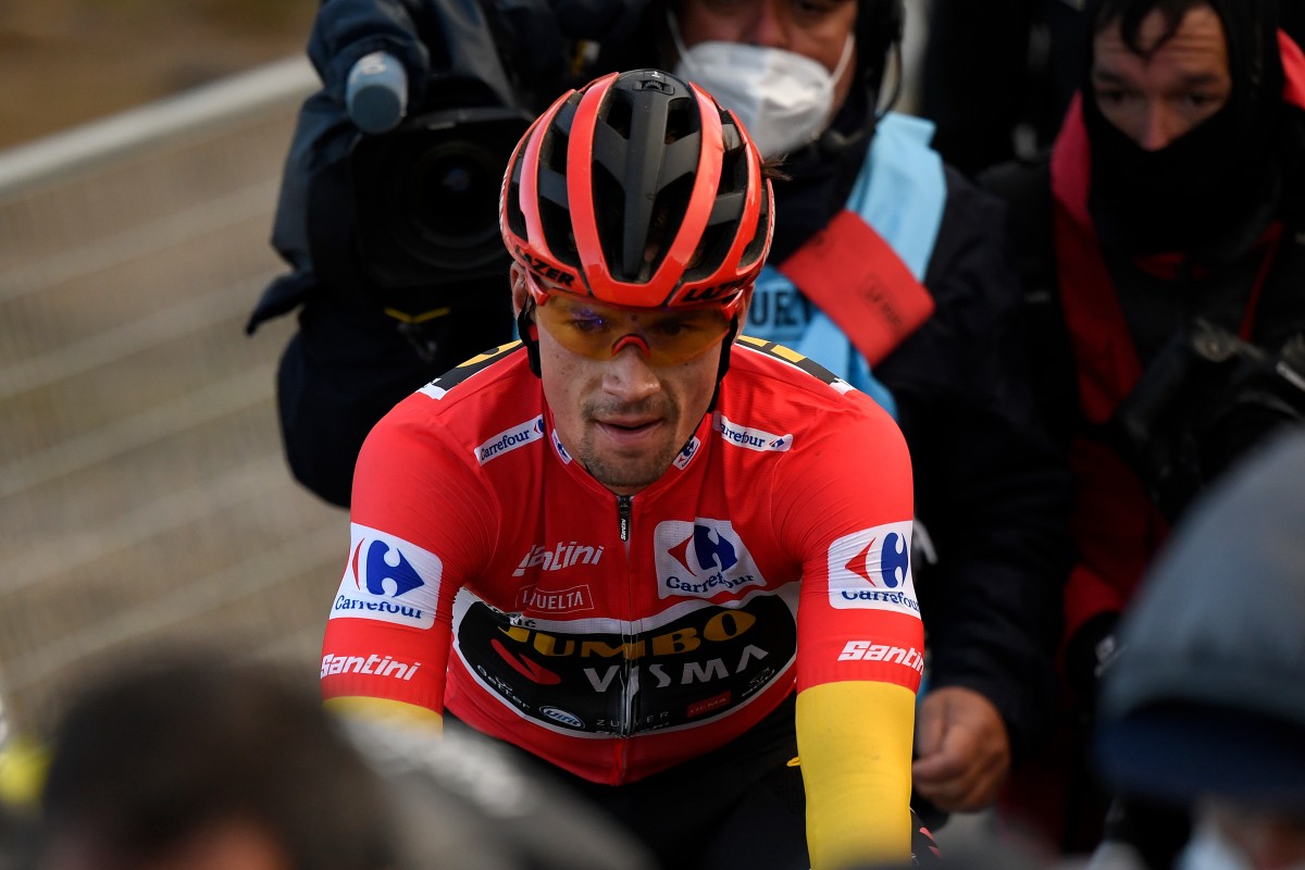 Roglic in de Vuelta