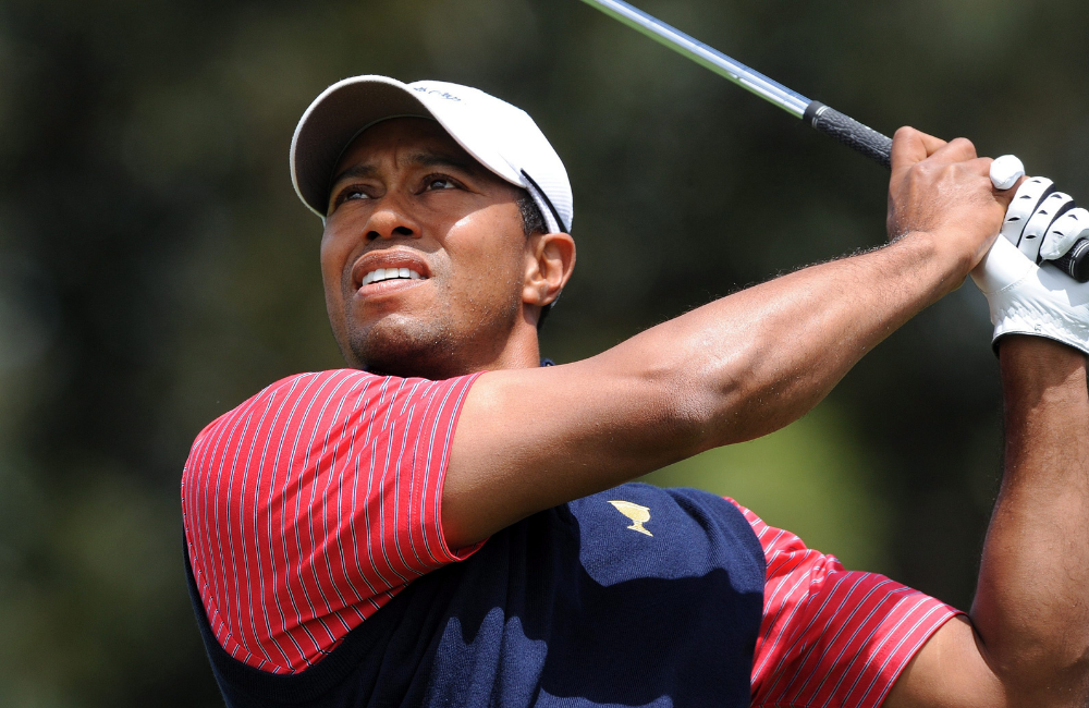 Golfer Tiger Woods
