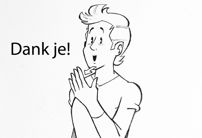 Dank je - gebarentaal