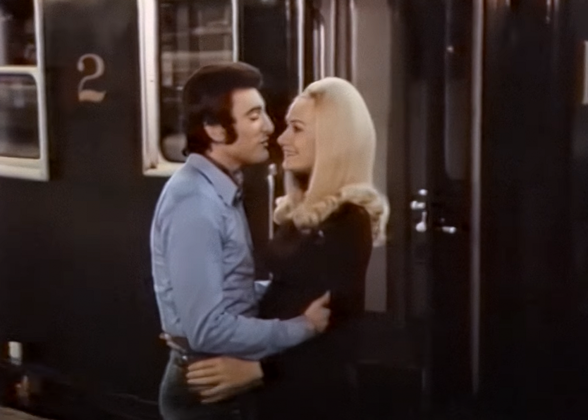 Nicole en Hugo in hun videoclip