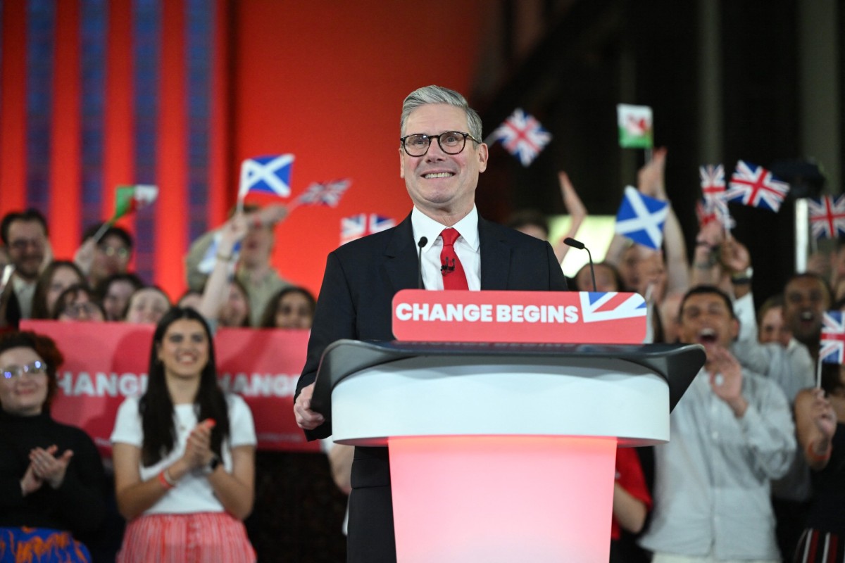Keir Starmer wordt de nieuwe Britse eerste minister.