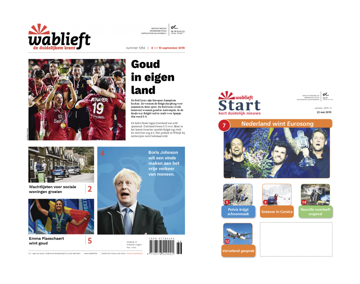 Wablieft en Wablieft Start