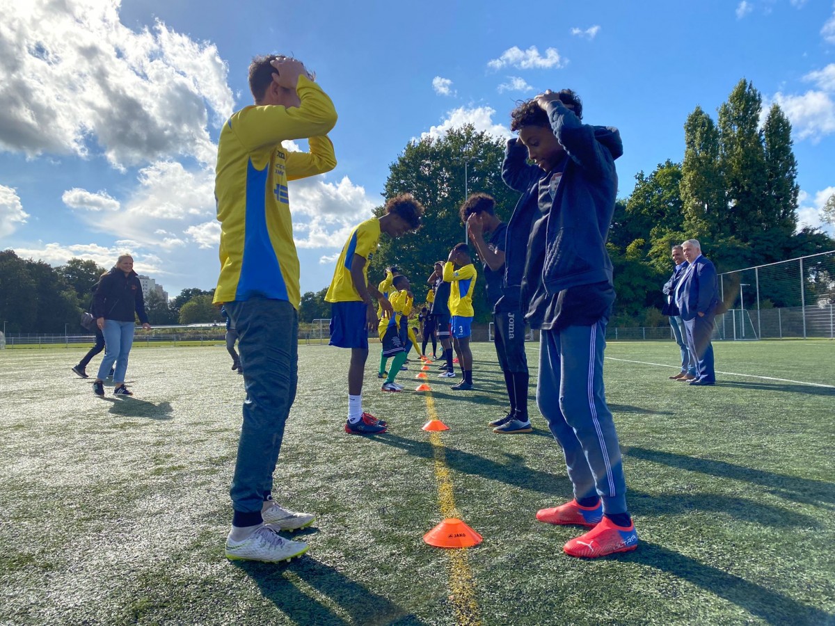 sporters leren Nederlands