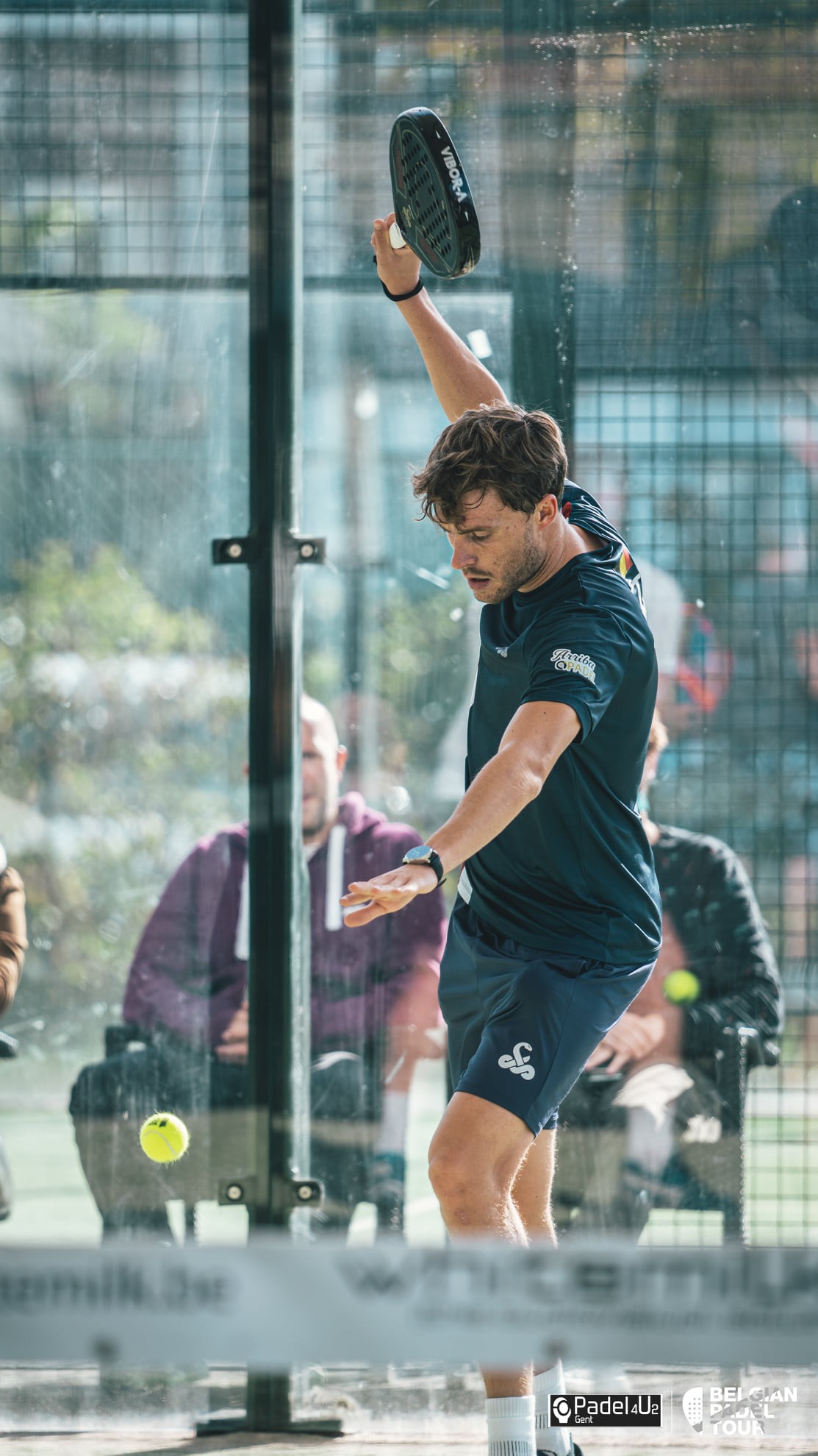 Jérôme speelt padel