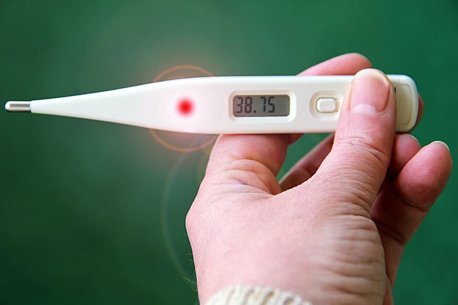 thermometer met hoge temperatuur